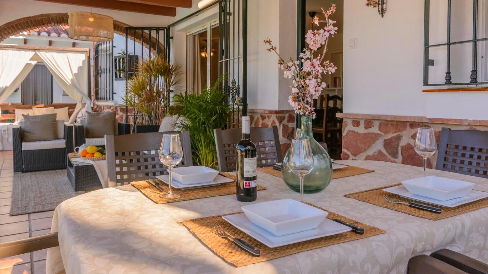 Villa Las Palmeras De Torrox By Ruralidays Extérieur photo