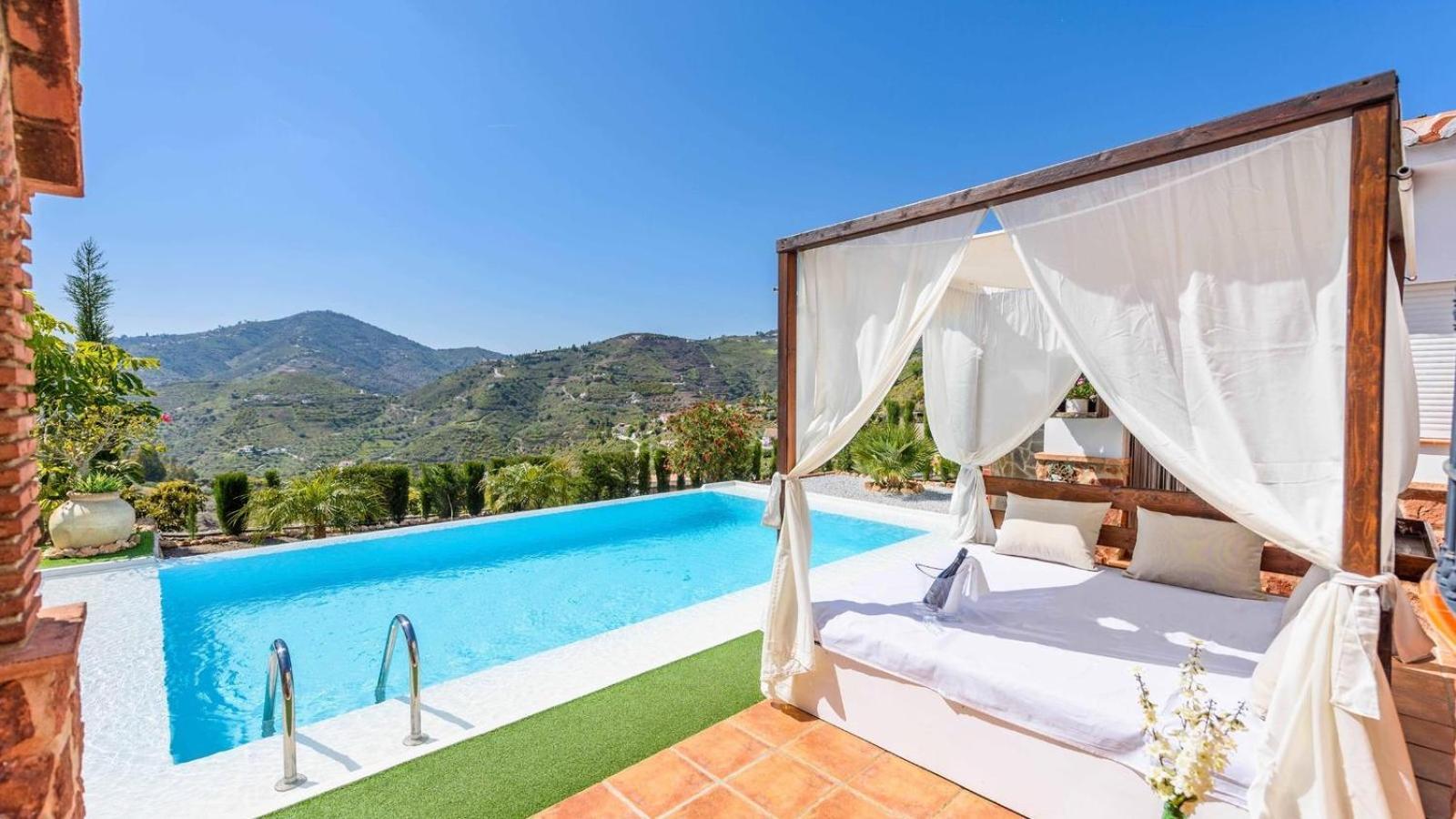 Villa Las Palmeras De Torrox By Ruralidays Extérieur photo