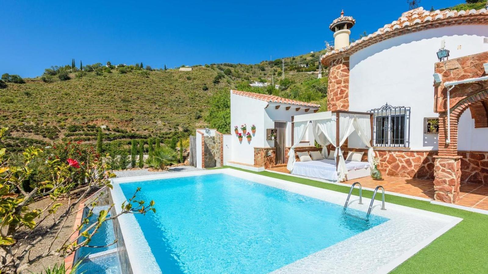 Villa Las Palmeras De Torrox By Ruralidays Extérieur photo