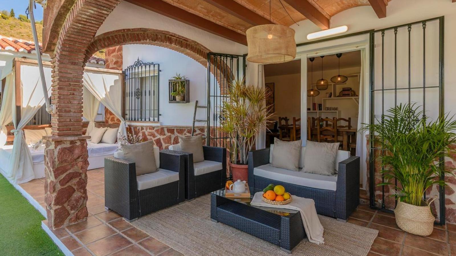 Villa Las Palmeras De Torrox By Ruralidays Extérieur photo