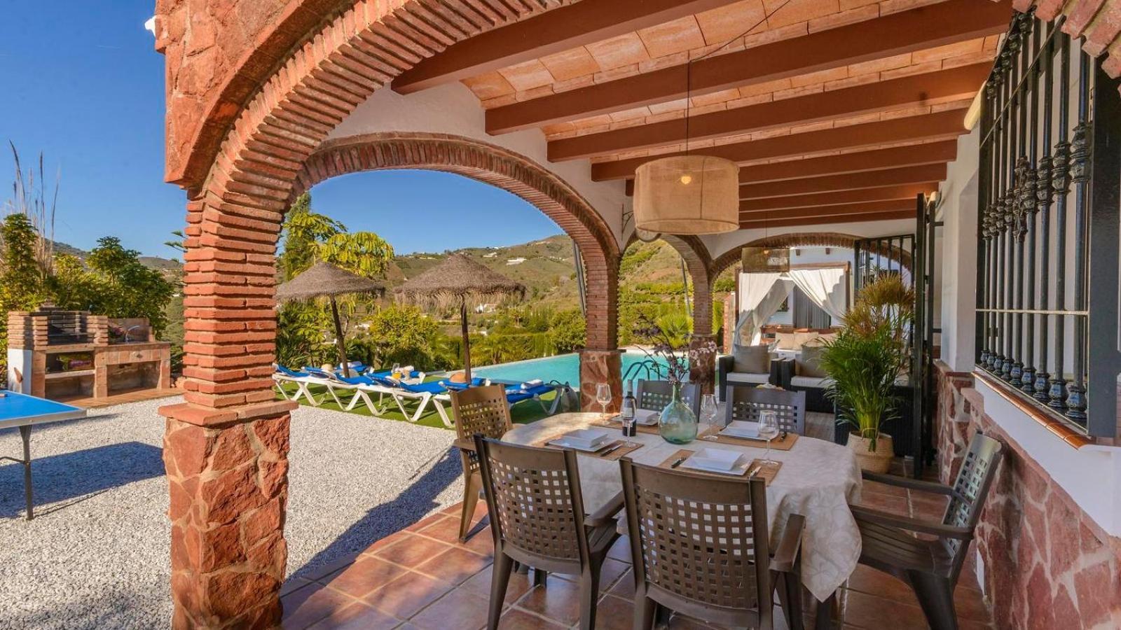 Villa Las Palmeras De Torrox By Ruralidays Extérieur photo