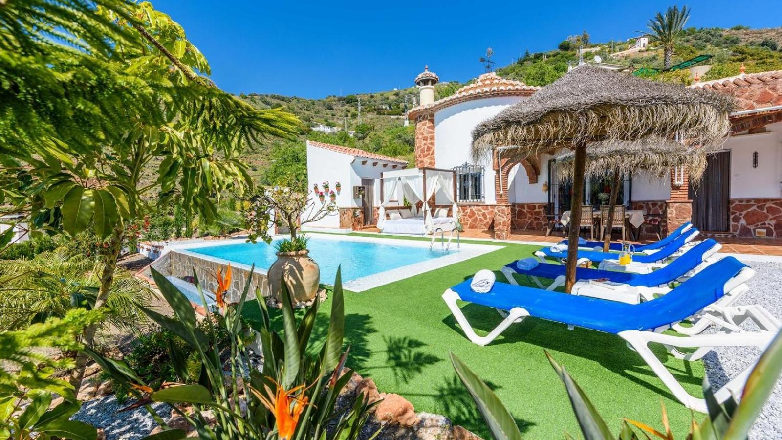 Villa Las Palmeras De Torrox By Ruralidays Extérieur photo